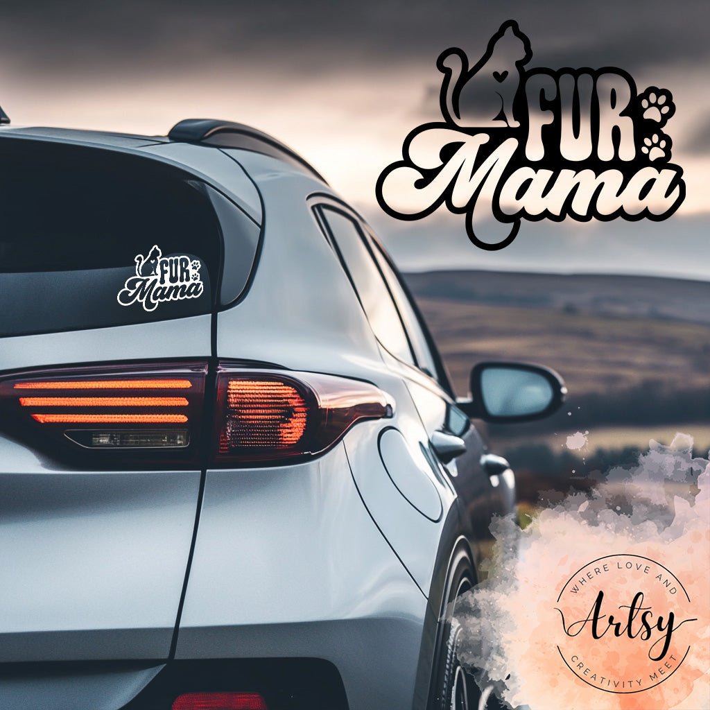 Decal - Fur Mama (Kitty)