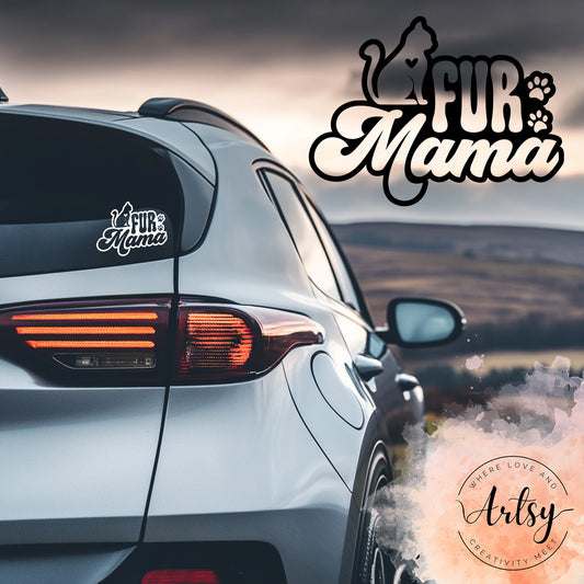 Decal - Fur Mama (Kitty)