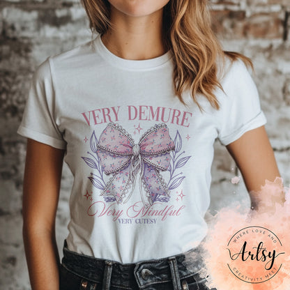 Adult Shirt - Very Demure